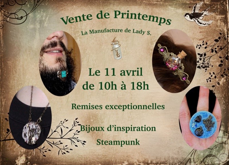 Vente de Printemps sur Facebook