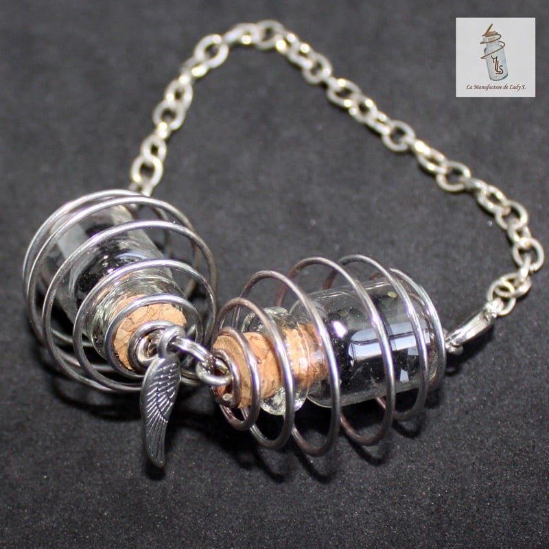 bracelet amulette steampunk Aurélia