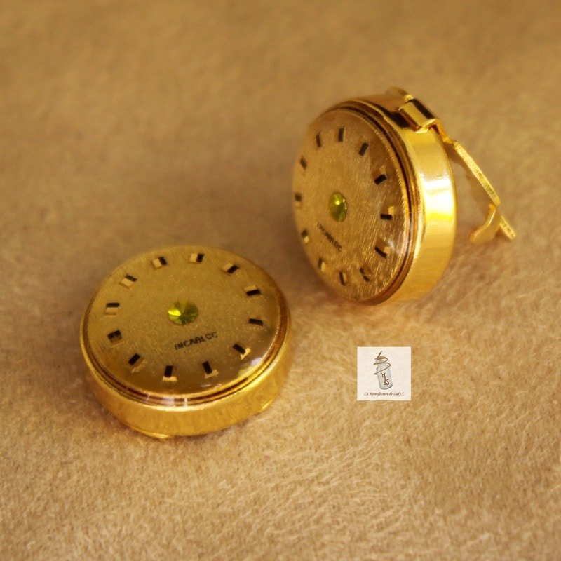 Paire de Caches Boutons Montre véritables cadran – Image 10