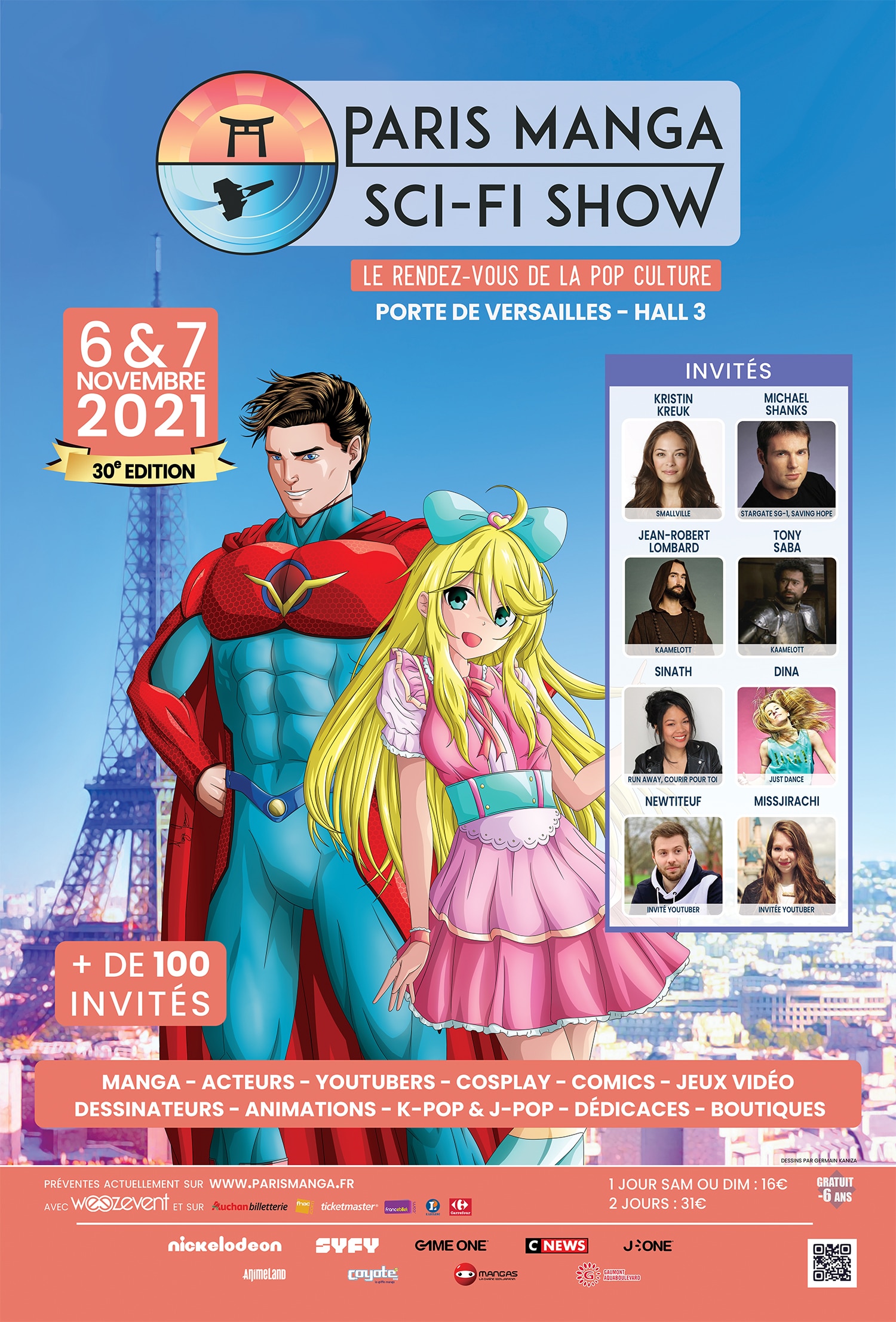 Paris Manga Sci Fi show novembre 2021