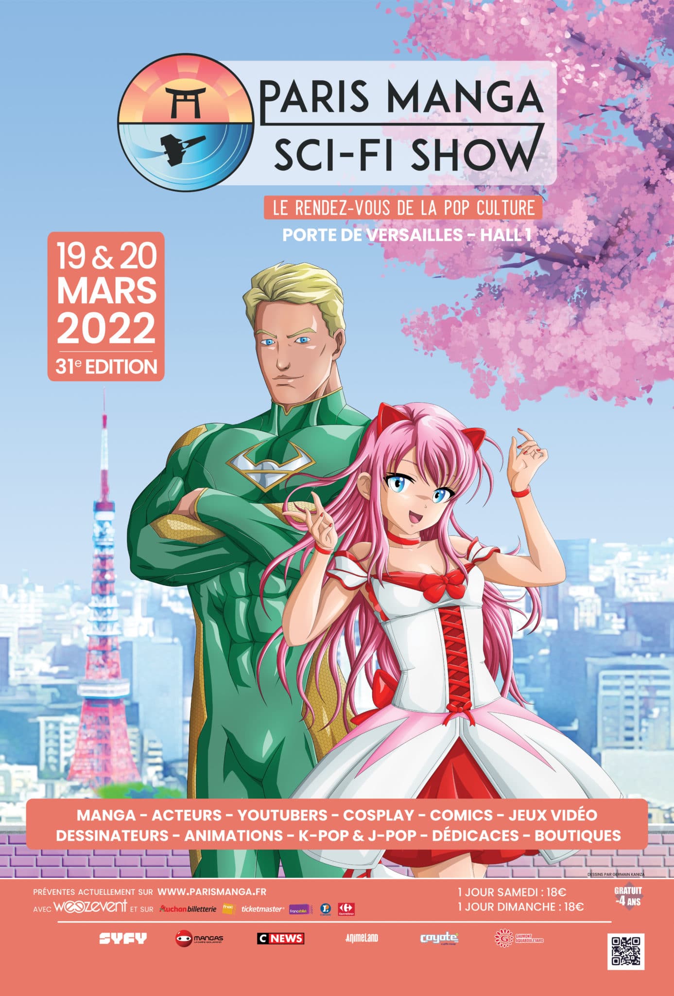 paris manga sci fi show 19 et 20 mars 2022