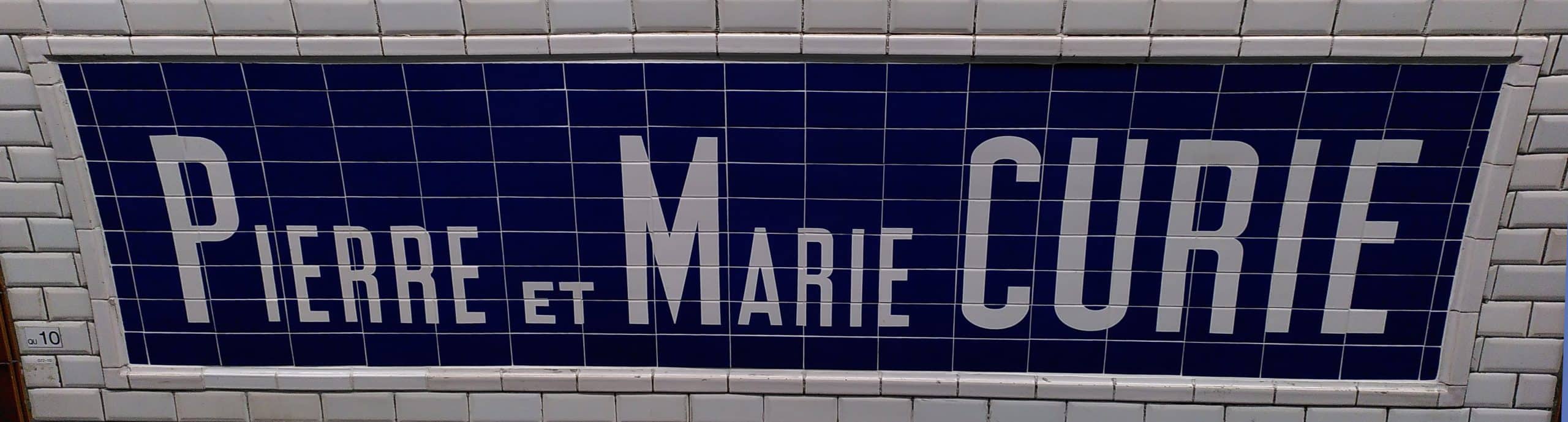 pierre et marie curie métro paris