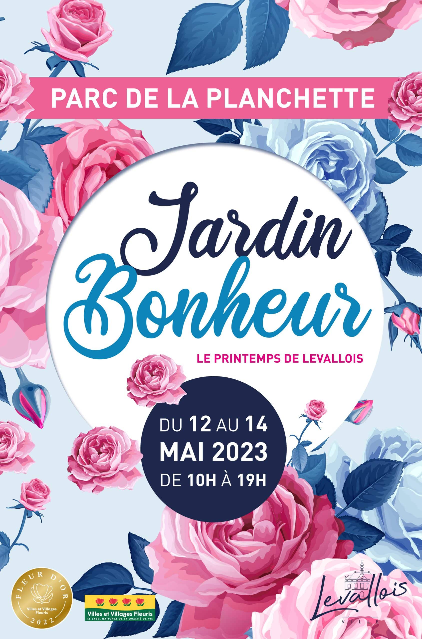 Jardin Bonheur Levallois mai 2023