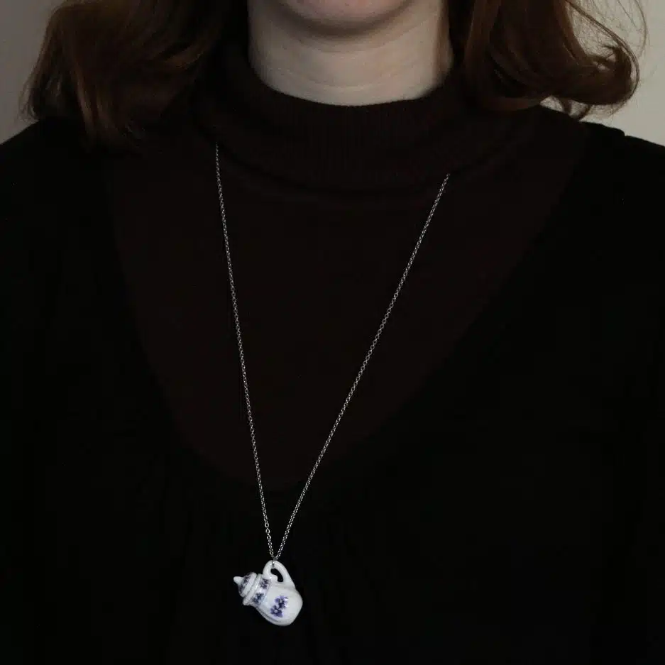 pendentif théière - l'heure du thé - la Manufacture de Lady S - bijoux steampunk