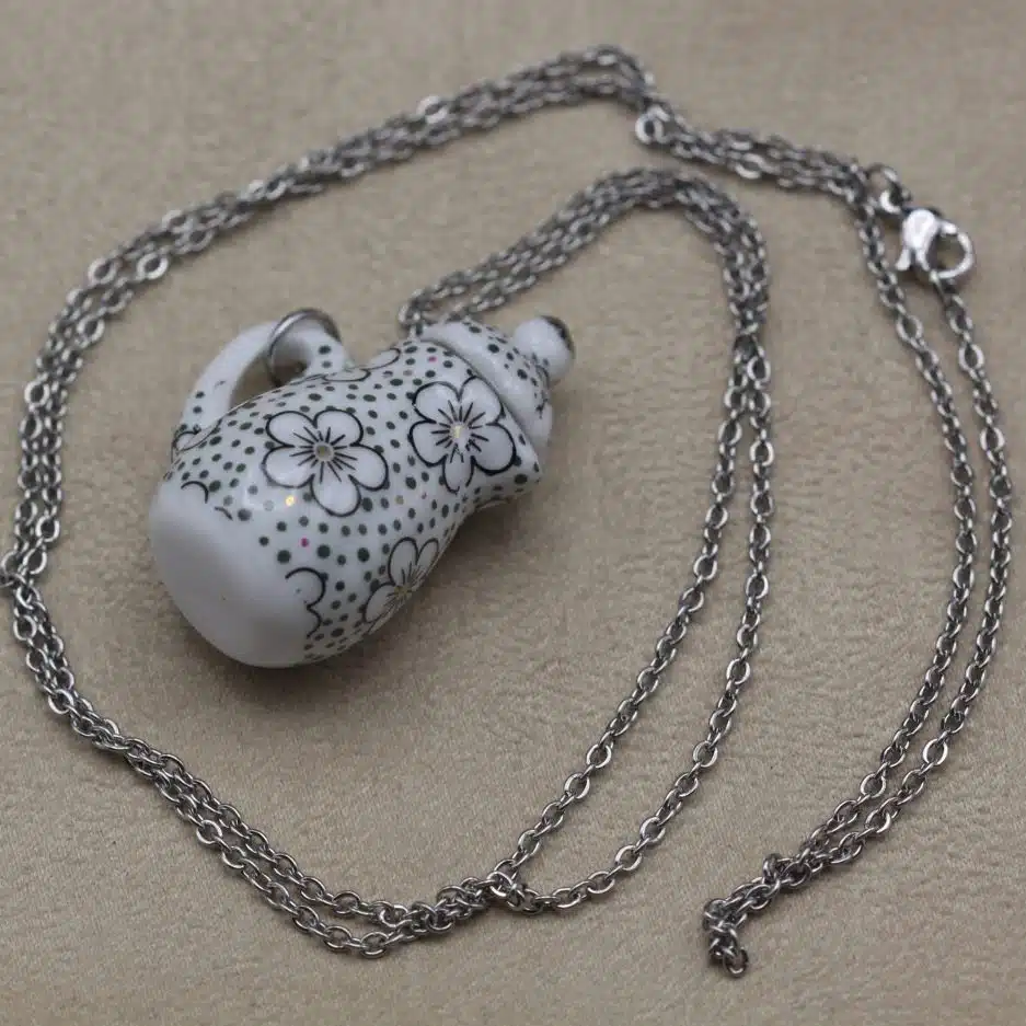 pendentif théière - l'heure du thé - la Manufacture de Lady S - bijoux steampunk