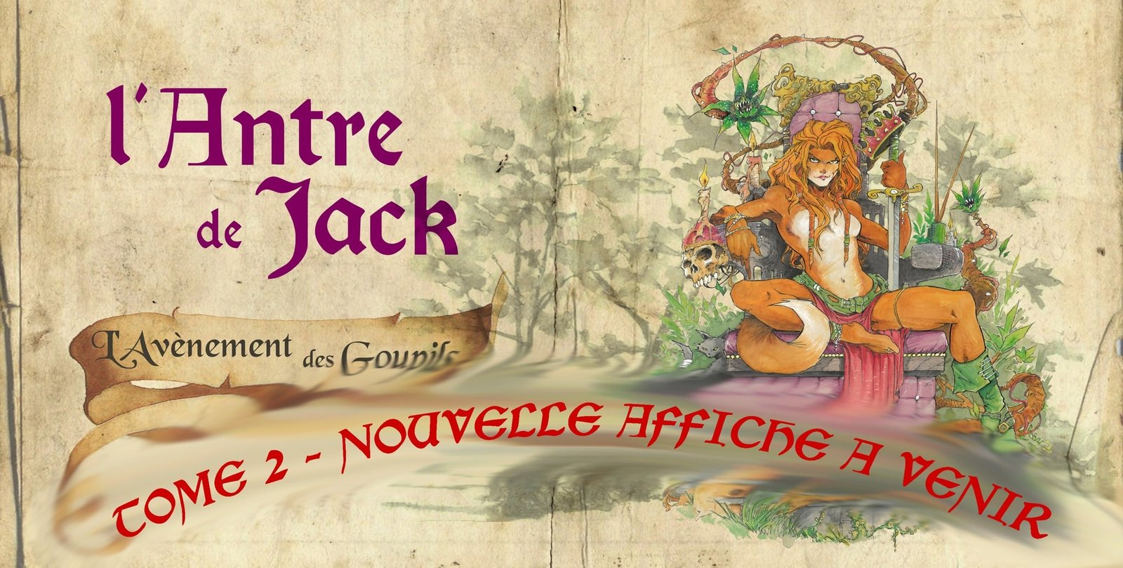 L'avènement des Goupils Tome 2 au parcdu haut fourneau U4 les 2 et 3 mai 2026