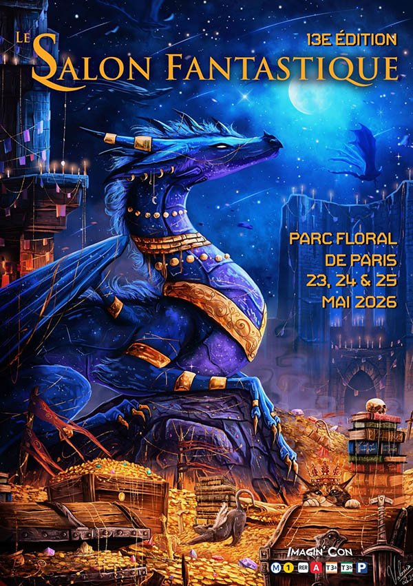 Salon fantastique 23, 24 et 25 mai 2026 au parc floral de Paris - Vincennes