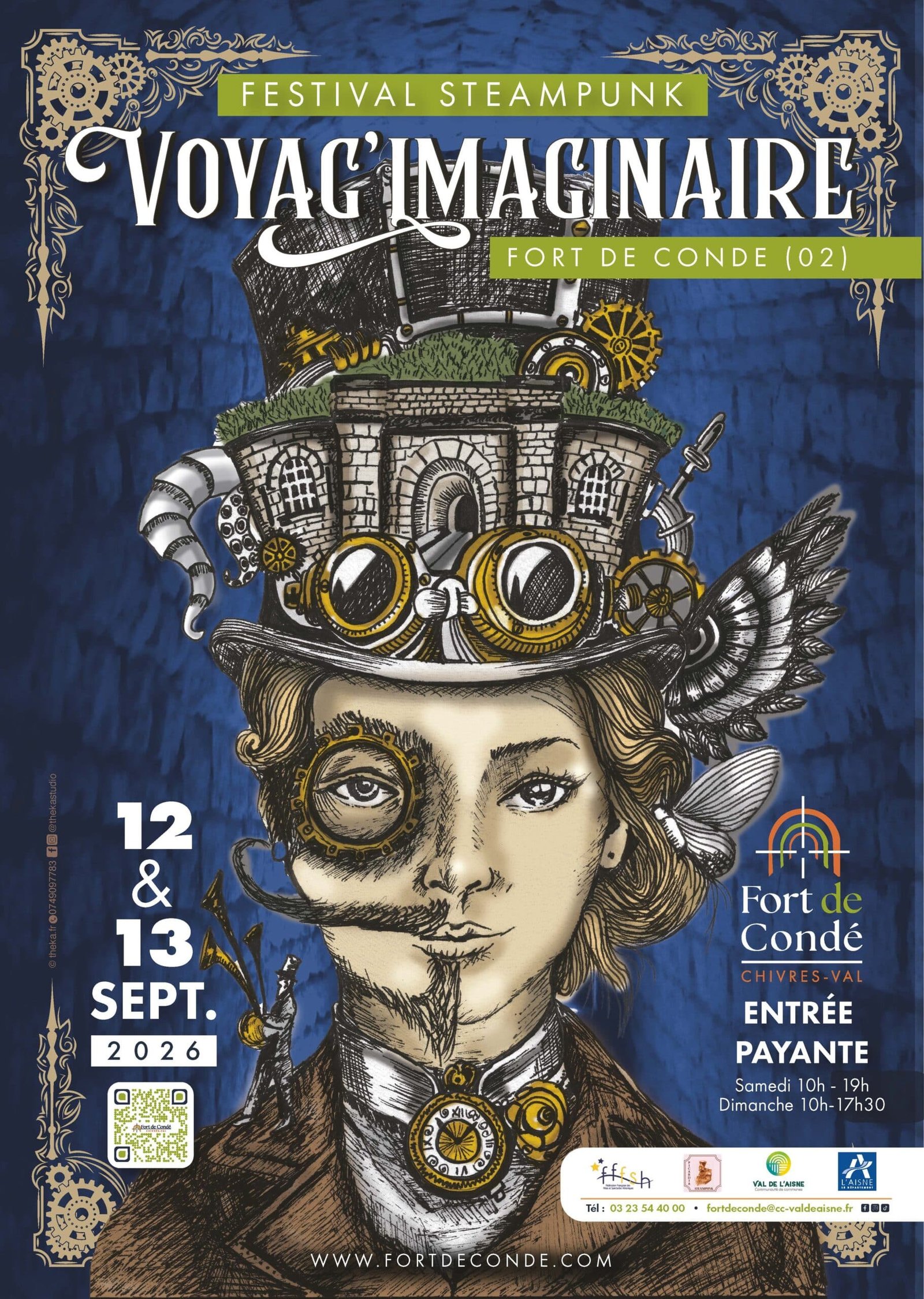 VOYAG'IMAGINAIRE au Fort de Condé les 12 et 13 septembre 2026