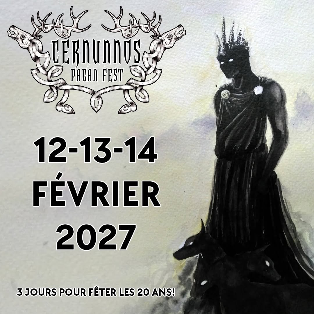 affiche-Cernunnos-Pagan-Fest-12-13-14-fevrier-2027 Cernunnos Pagan Fest du 12 au 14 février 2027